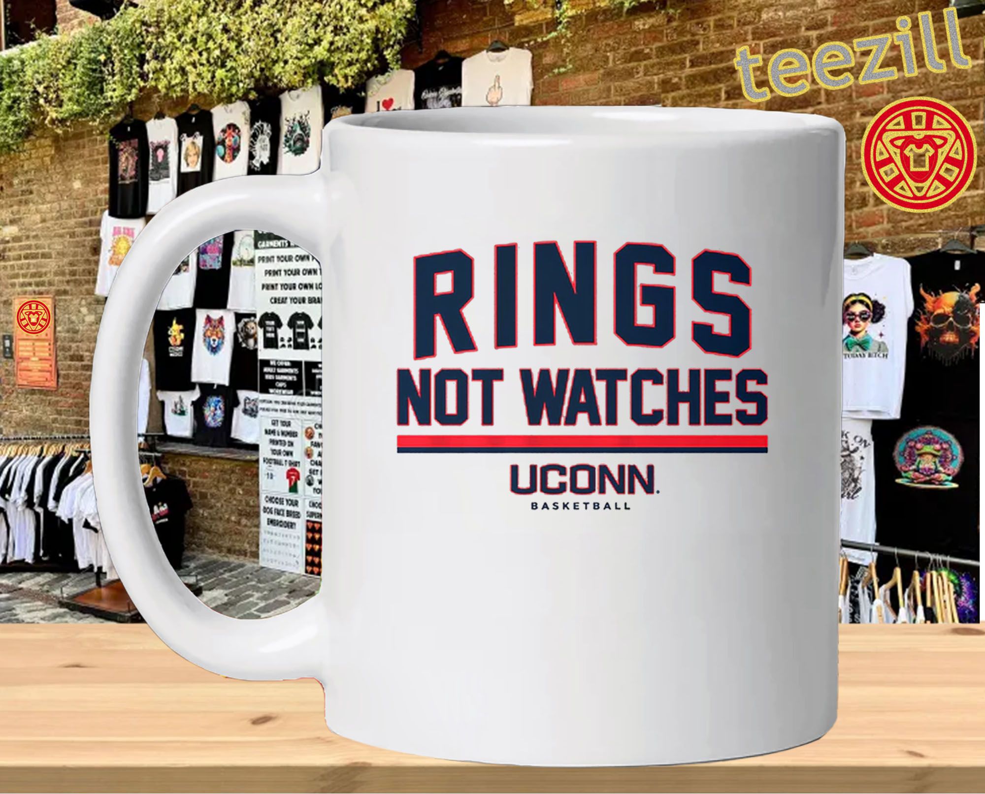 rings-not-watches-shirt-uconn-coach-hurley-tee mug-design