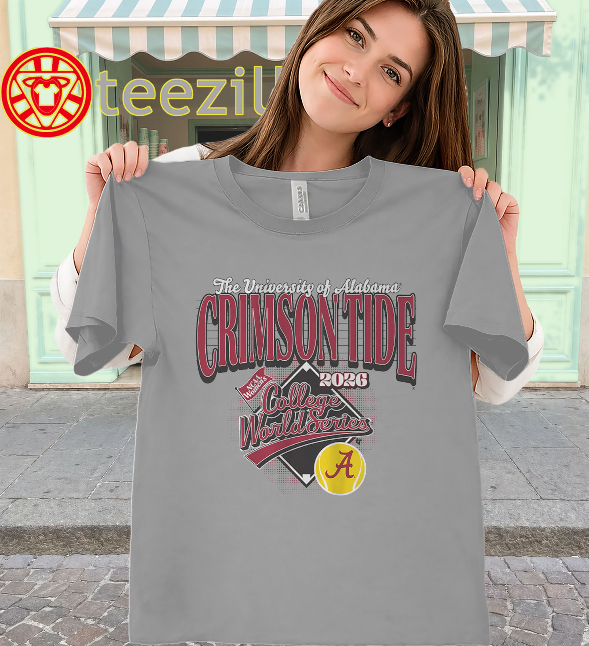 Alabama Softball – 2026 Women’s College World Series Shirt women-classic