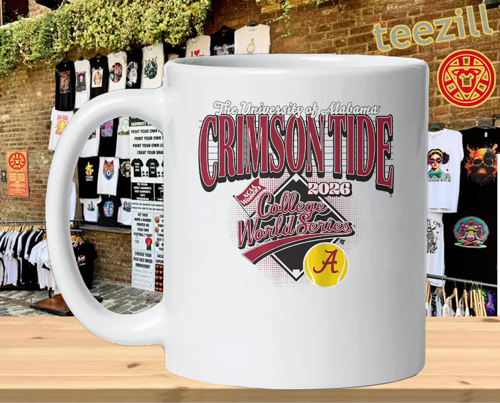 Alabama Softball – 2026 Women’s College World Series mug