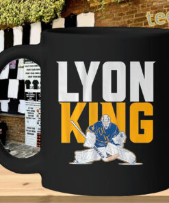 Alex Lyon Goalie King - Buffalo Hockey-mug-design