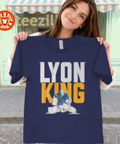 Alex Lyon Goalie King - Buffalo Hockey women-classic