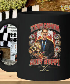 Andy Huppi Team Canada Shirt – 20 Years Of Hockey Legacy Tee-mug-design