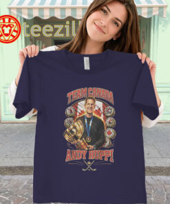 Andy Huppi Team Canada Shirt – 20 Years Of Hockey Legacy Tee women-classic