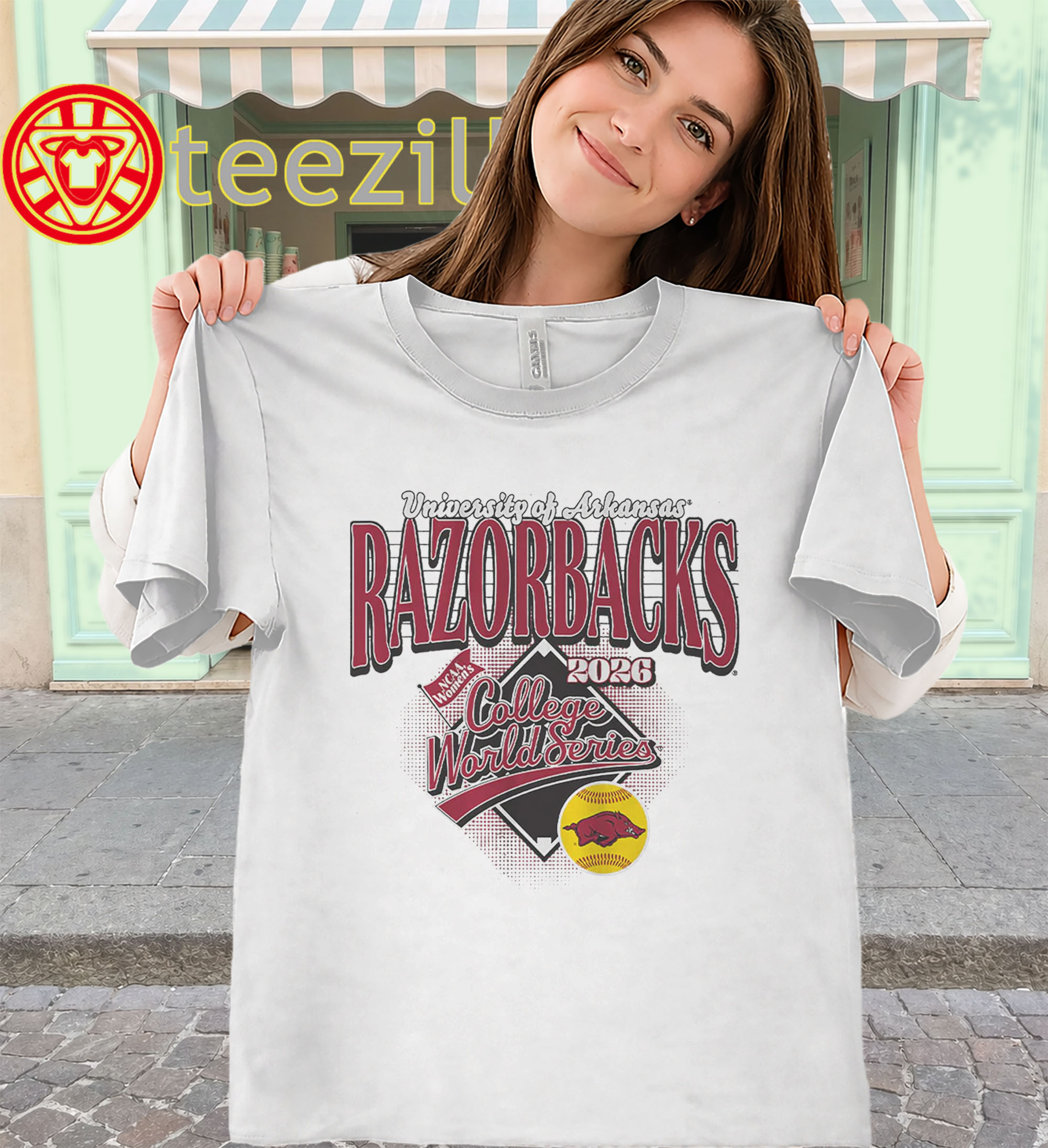 Arkansas Razorbacks WCWS 2026 Shirt – College World Series