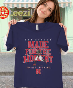 Ava Kuszak Shirt – Made For The Moment Nebraska Softball Tee classic