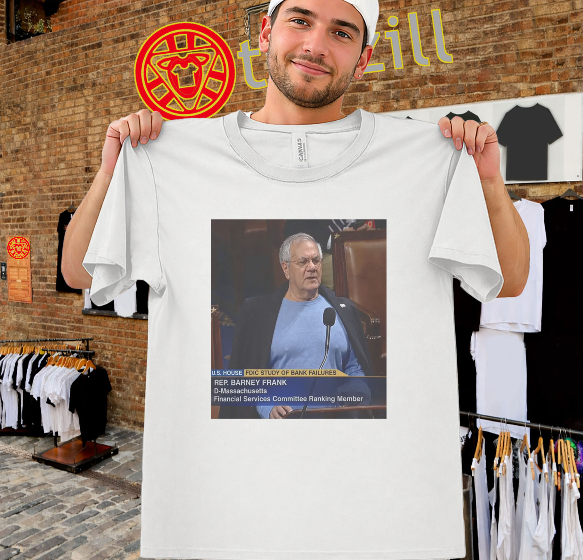 Barney Frank Blue Shirt – Viral Congress Meme