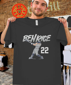 Ben Rice Slugger Swing Shirt – NY Baseball Fan Gear