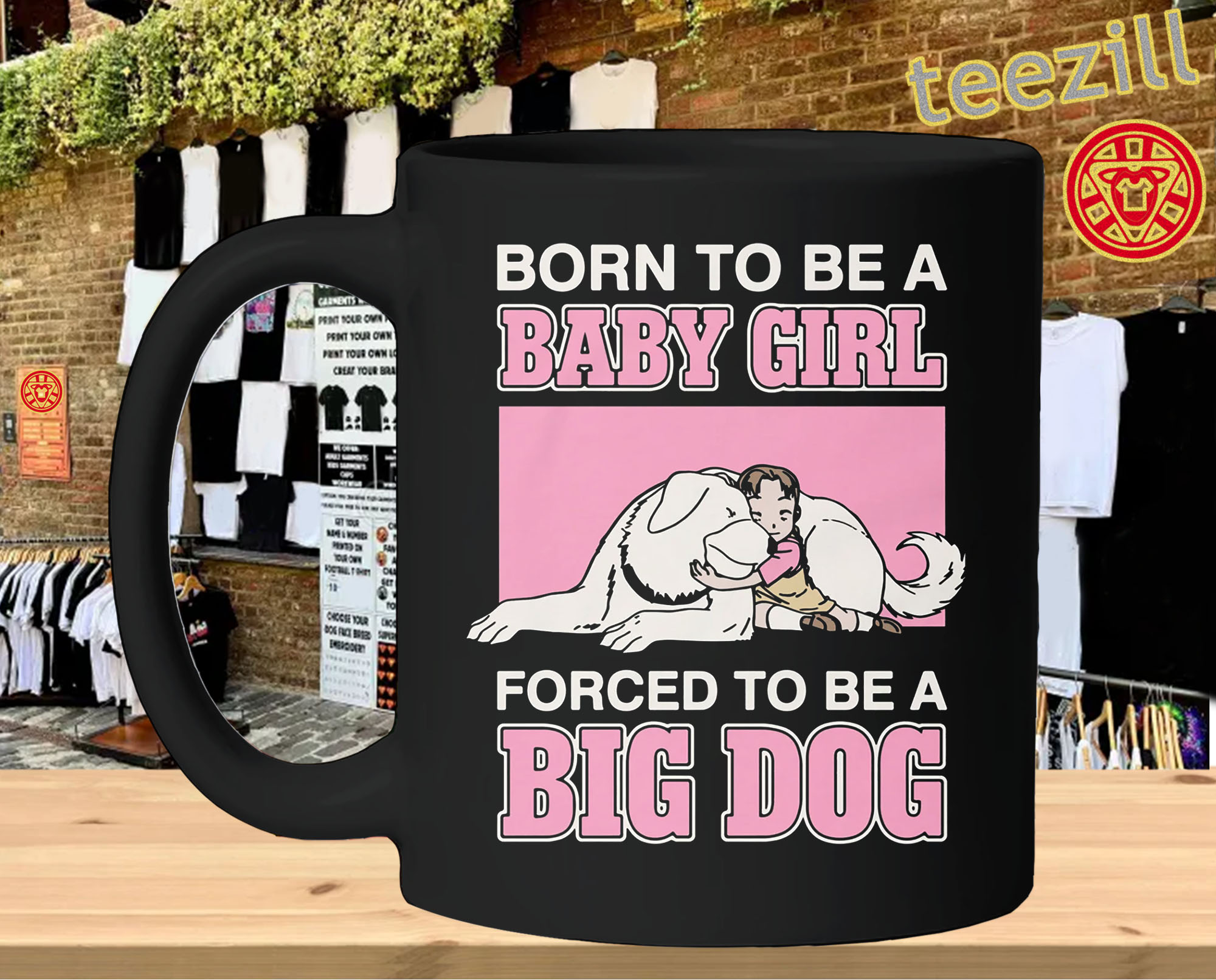 Born To Be A Baby Girl mug-design