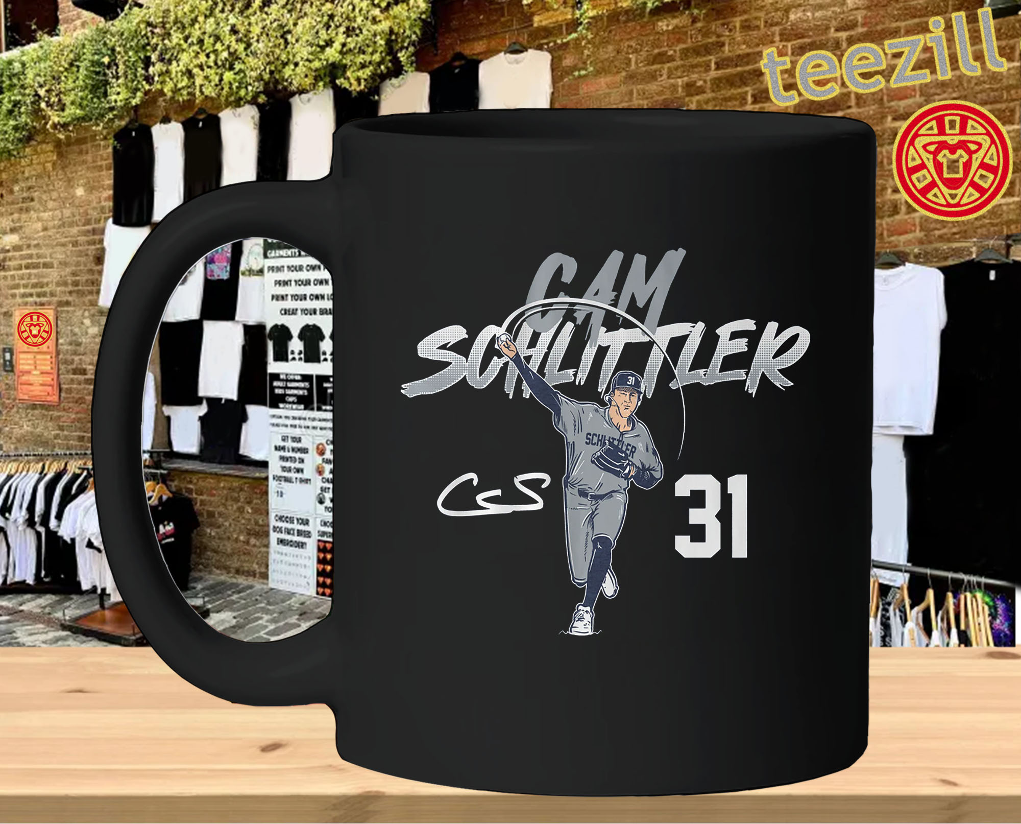 Cam Schlittler Ace Pose Number 31 - NY baseball mug-design