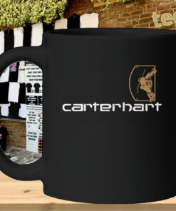 Carter Hart Goalie Logo – Vegas Hockey Graphic -mug-design