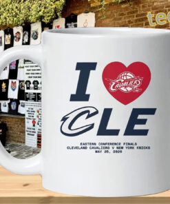 Cleveland Cavaliers I Love CLE Game 4 2026 – Playoff mug