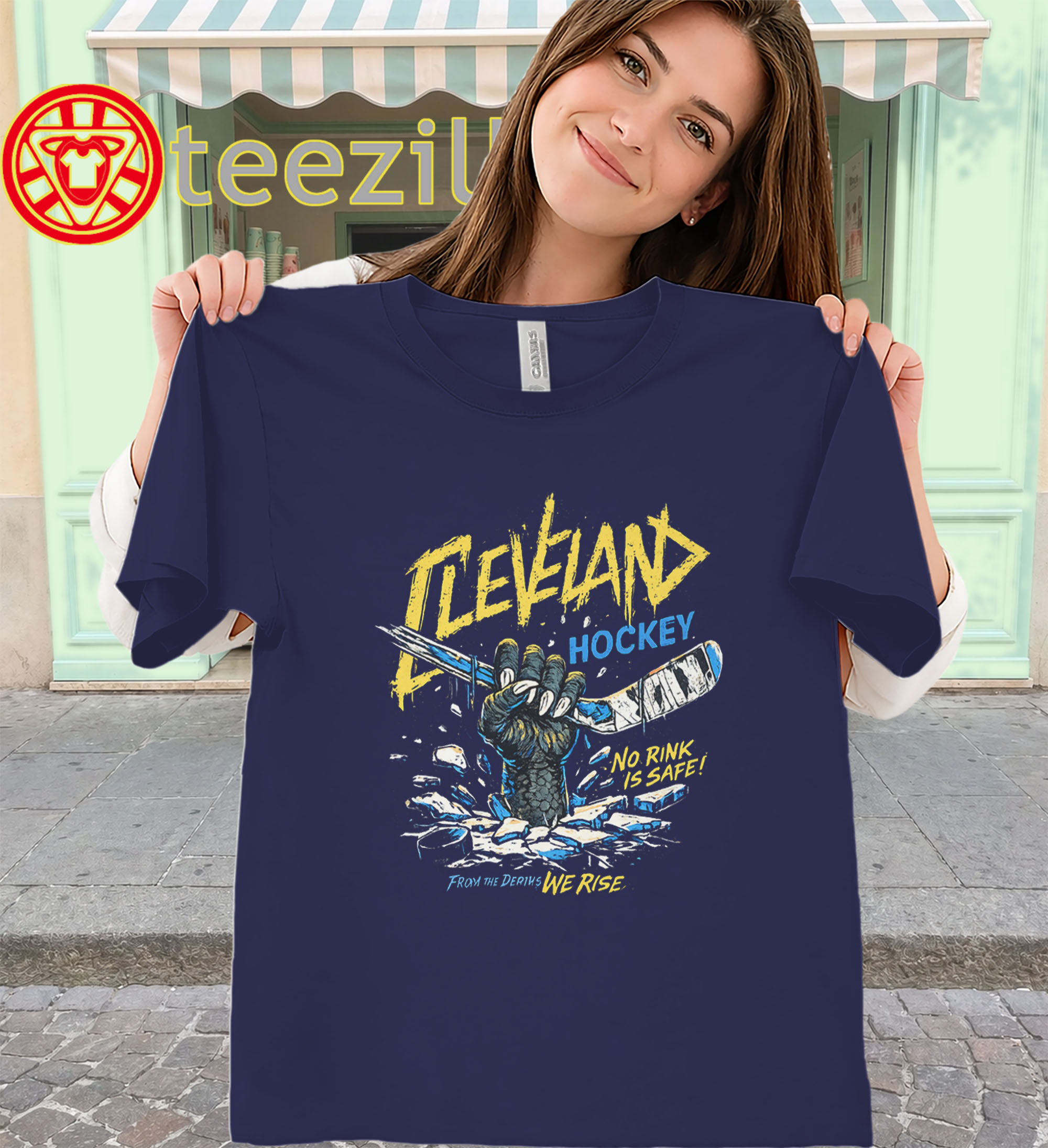 Cleveland Hockey From The Depths Shirt – Monster Hockey classic