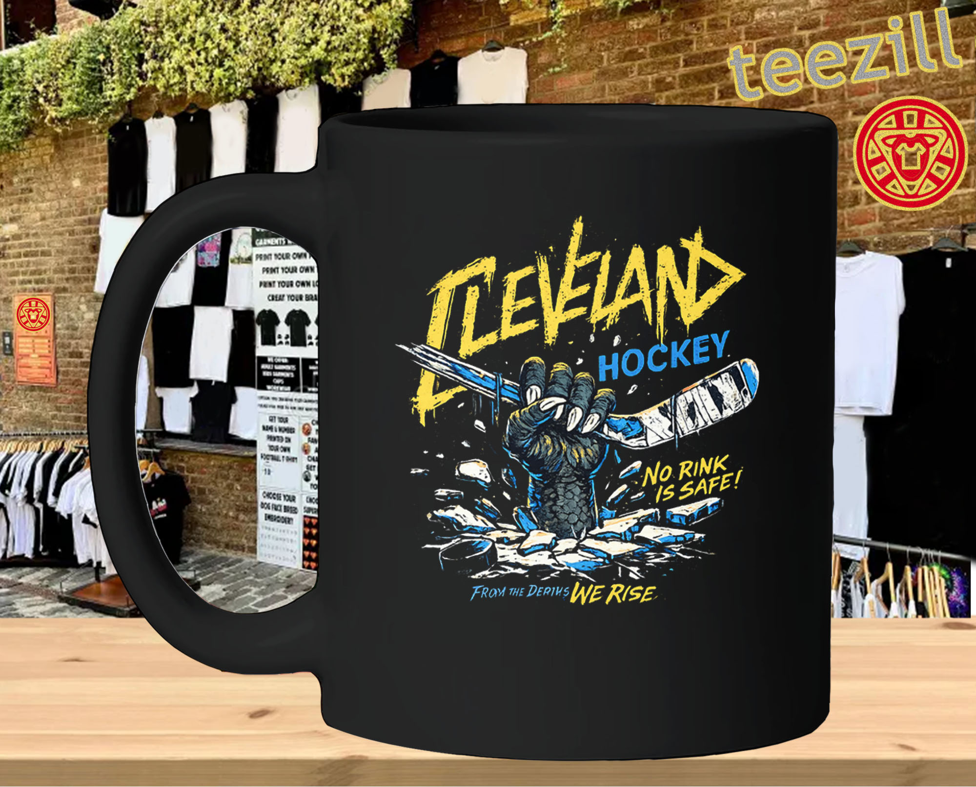 Cleveland Hockey From The Depths Shirt – Monster Hockey-mug-design