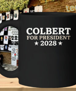Colbert For President Tee – Political 2028-mug