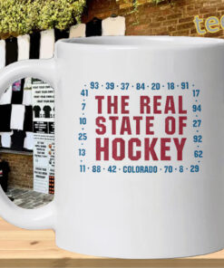 Colorado The Real State of Hockey mug-design