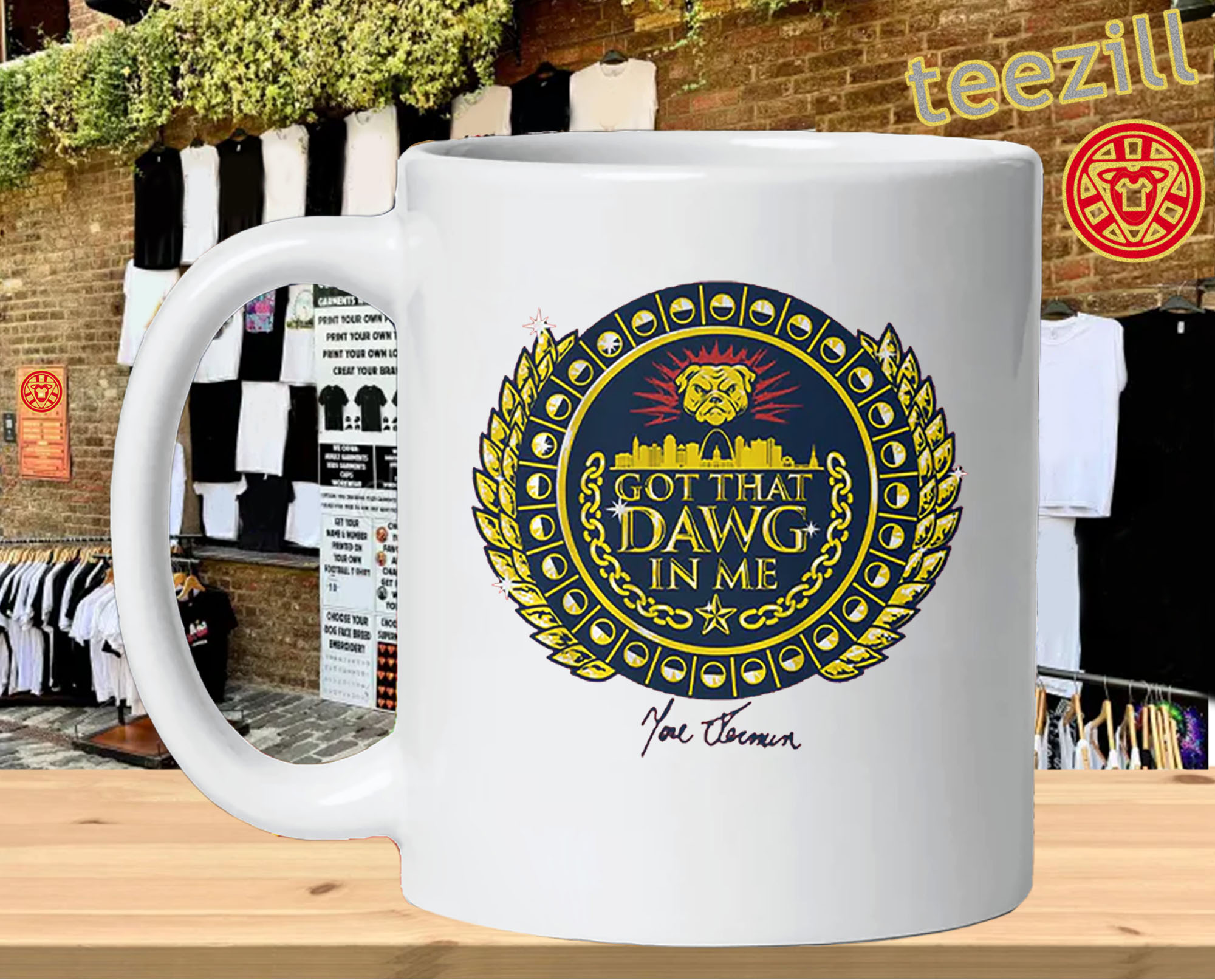 Dawg Chain Diamond Mentality mug-design