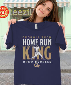 Drew Burress Shirt – Georgia Tech Home Run King Tee-classic