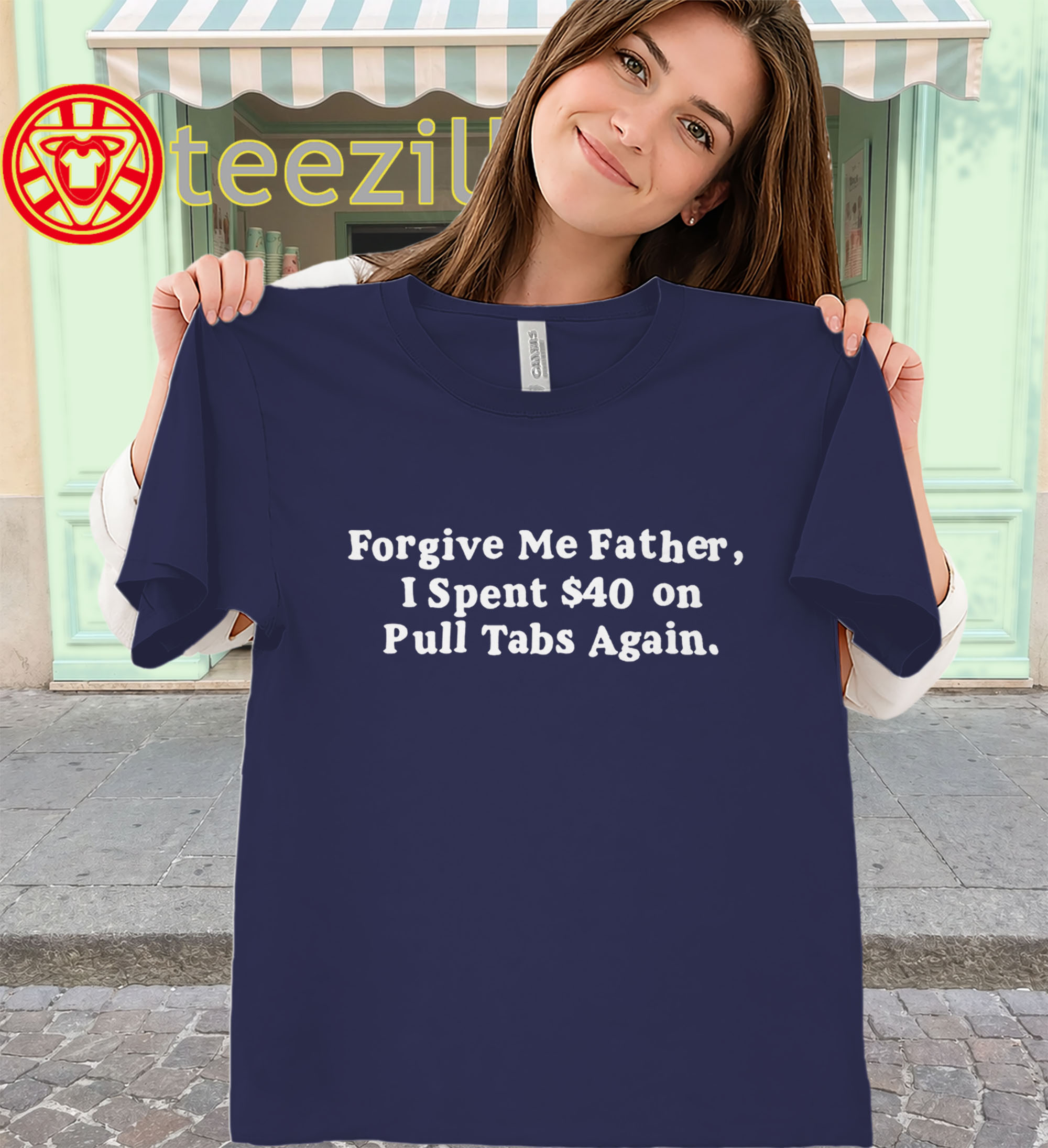 Forgive Me Father – Pull Tabs Regret Humor Shirt classic