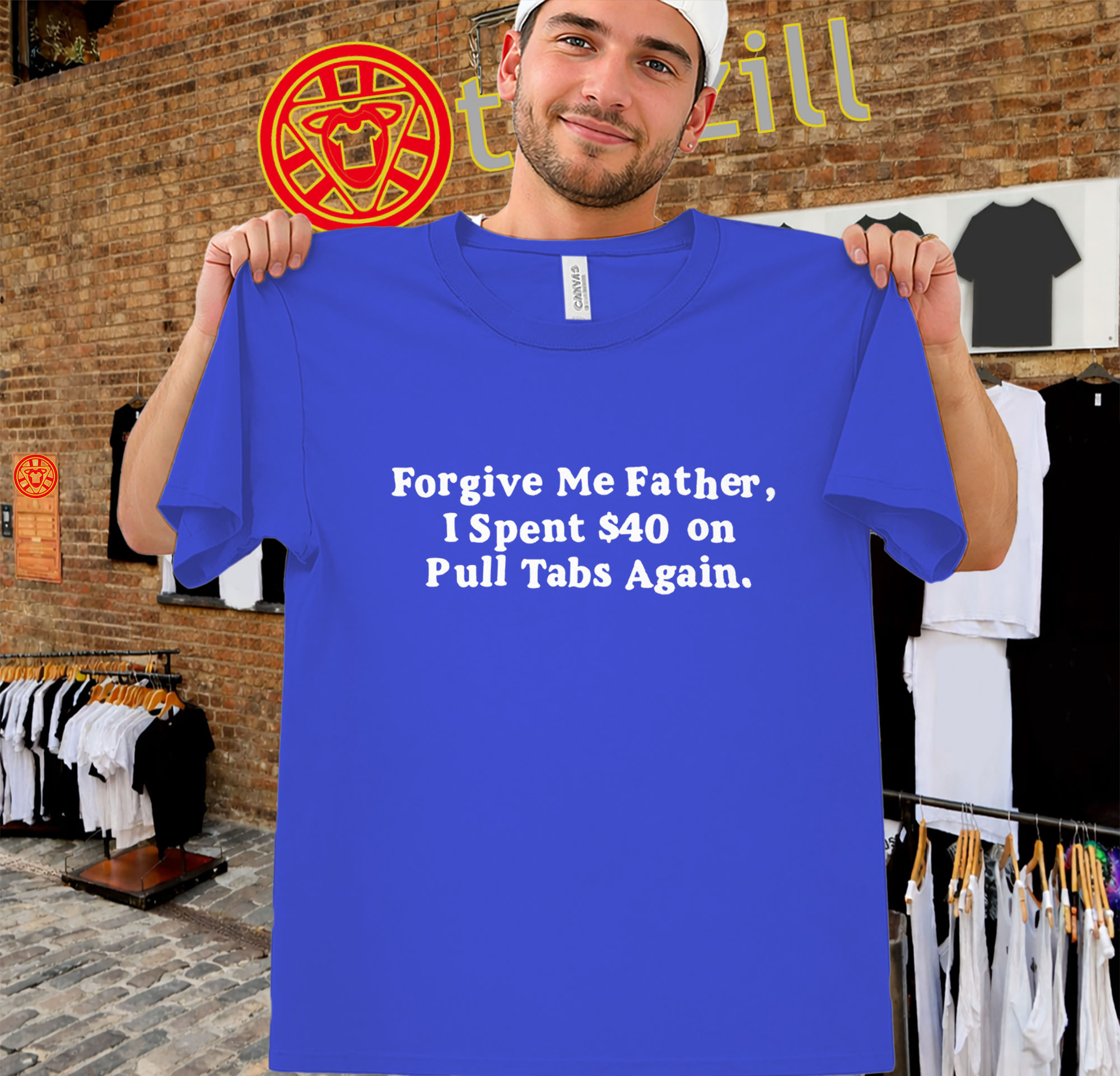 Forgive Me Father – Pull Tabs Regret Humor Shirt