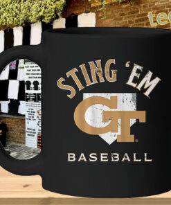 GT Baseball – Sting ’Em Georgia Tech Baseball-mug-design