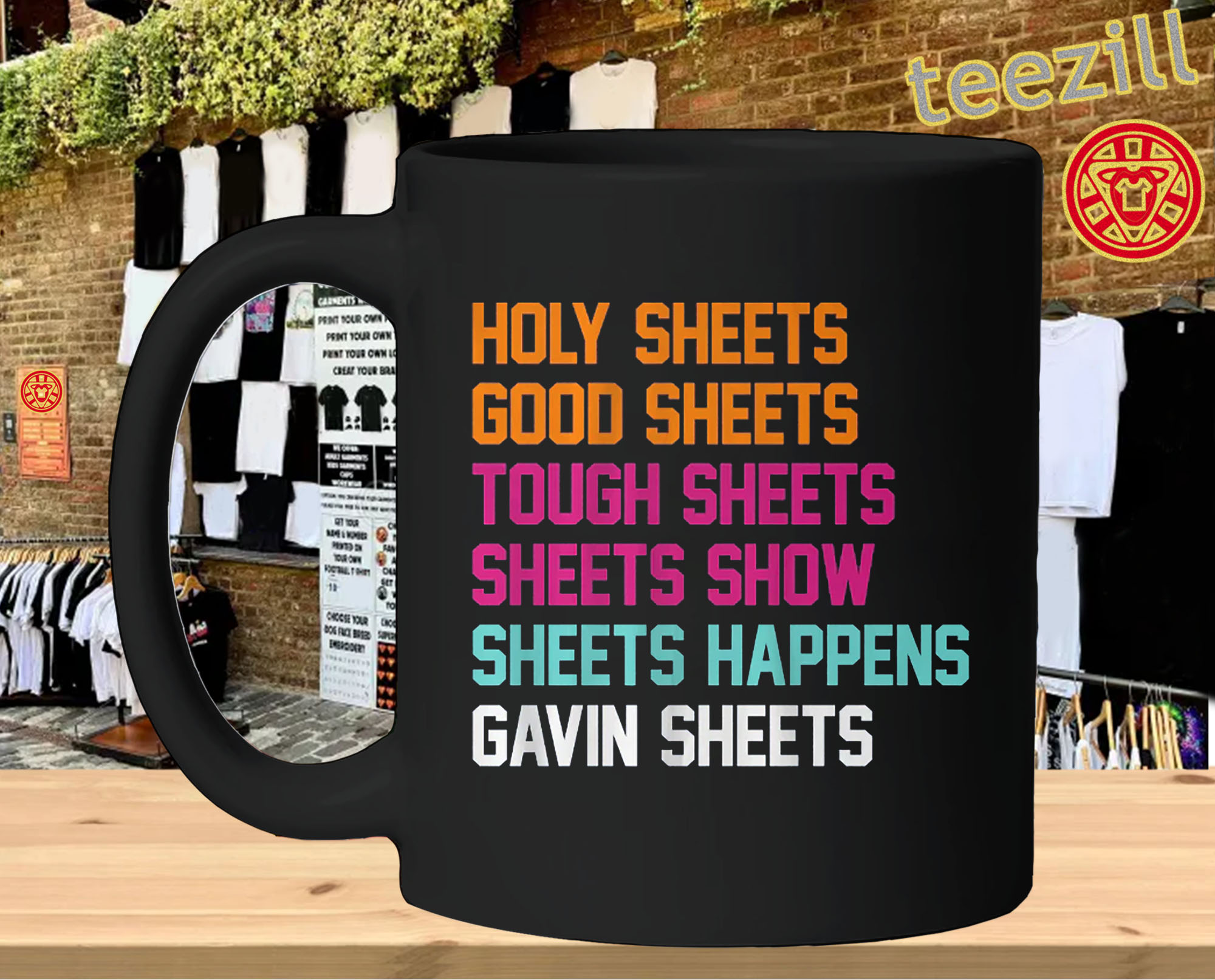 Gavin Sheets -Sheets List San Diego Baseball-mug-design