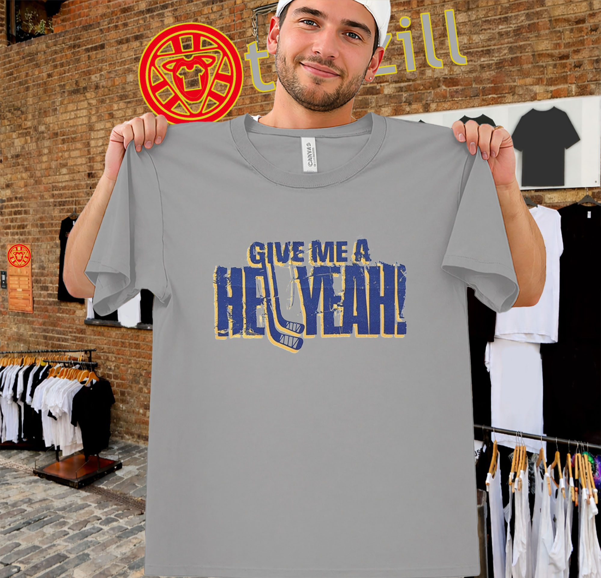 Give Me a Hell Yeah Shirt – Buffalo Sabres Game 5 Tee unisex