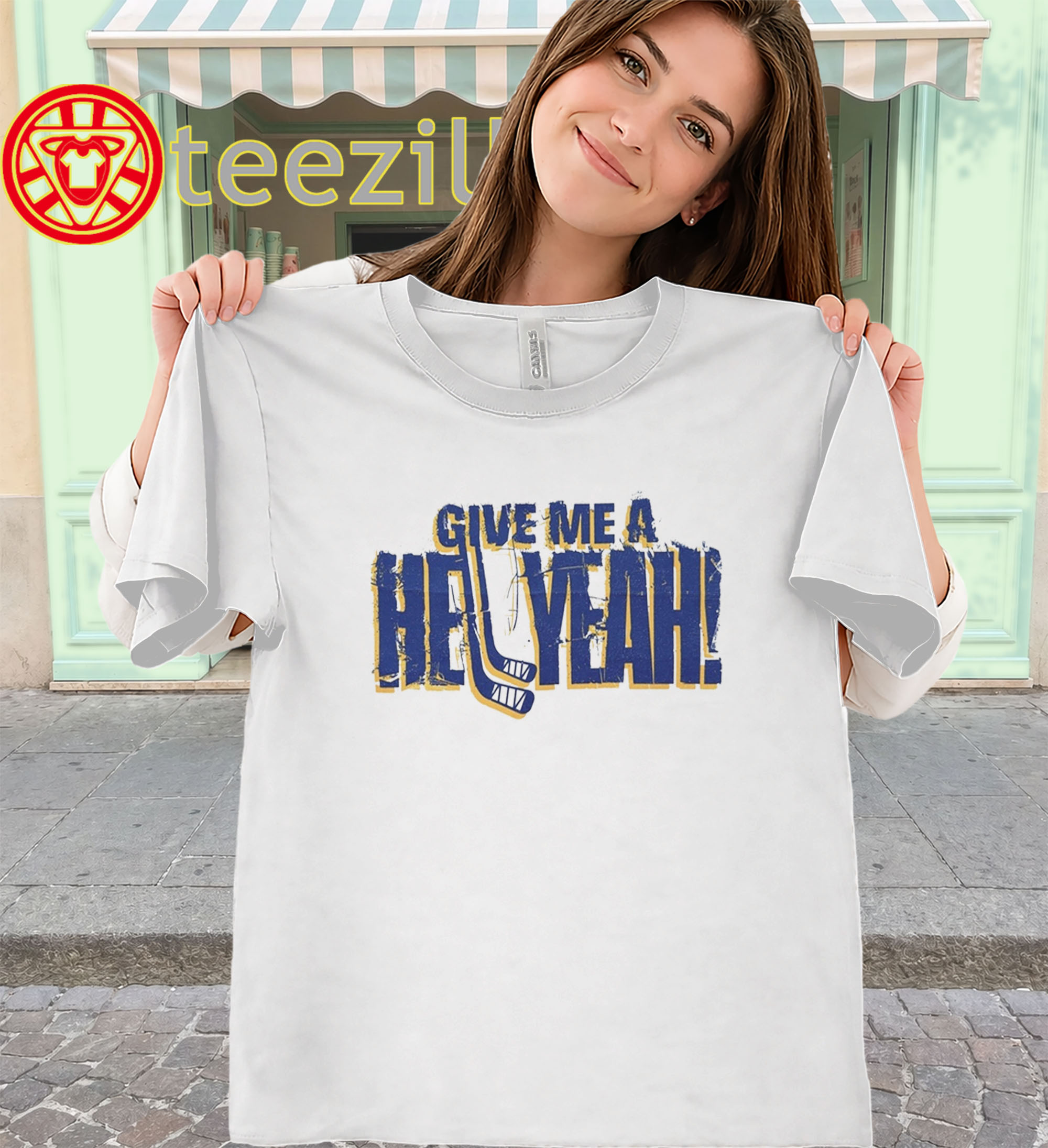 Give Me a Hell Yeah Shirt – Buffalo Sabres Game 5 Tee