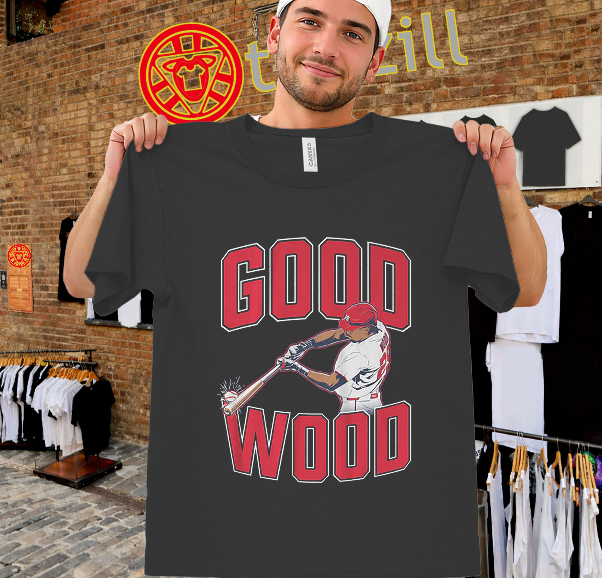 Good Wood James Wood Tee – DC Baseball Fan Gear
