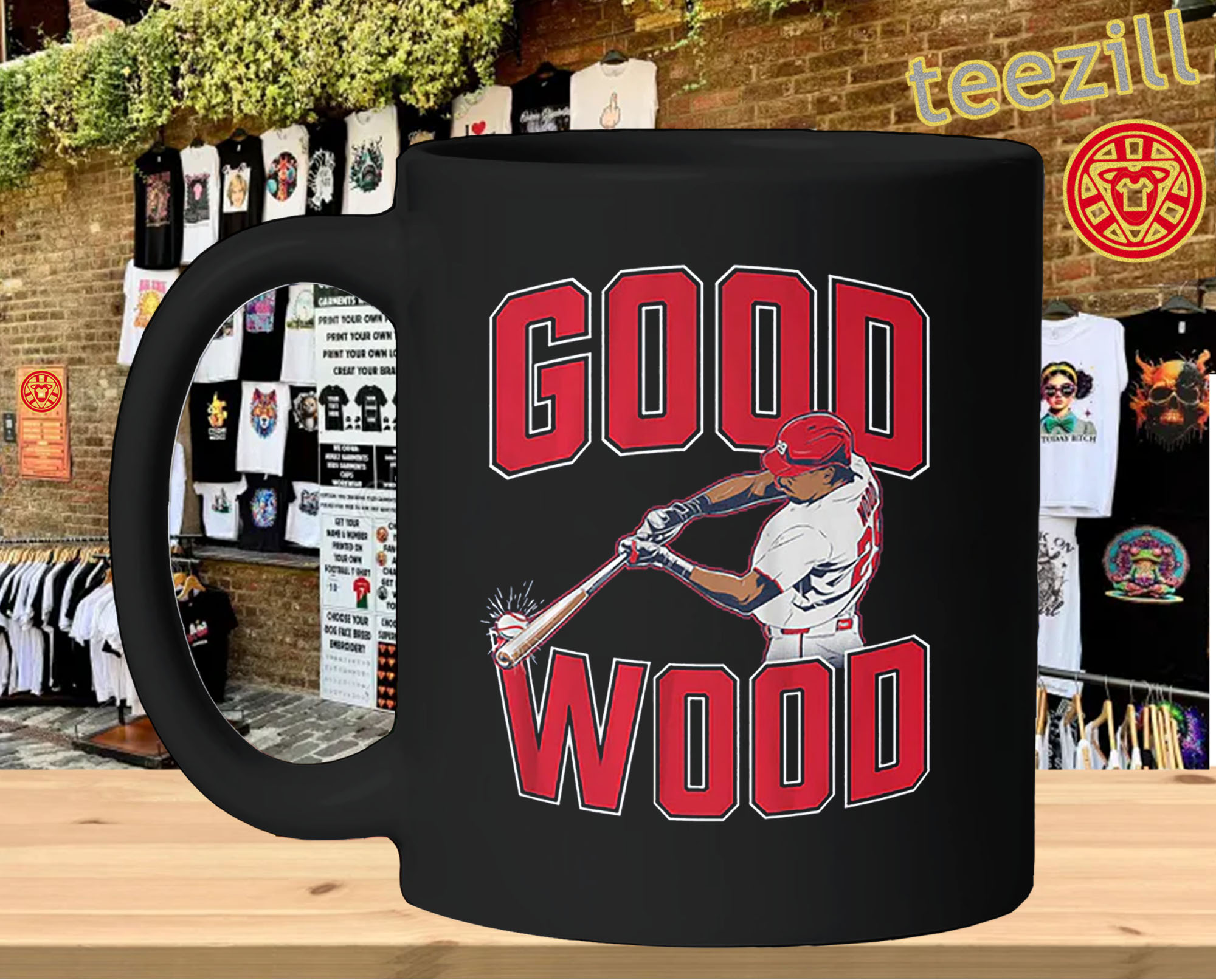 Good Wood James Wood – DC Baseball Fan Gear-mug