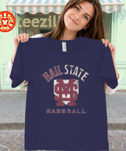 Hail State Mississippi Baseball Shirt – Home Plate Diamond Tee women-classic
