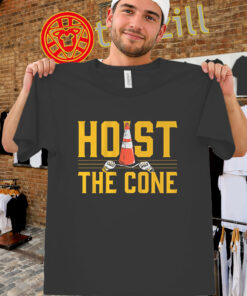 Hoist The Cone Pittsburgh Baseball T-Shirt – Funny Baseball Tee