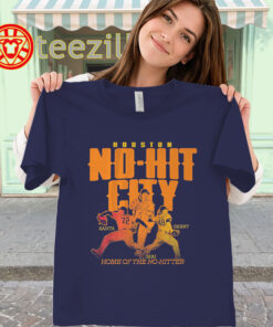 Houston No-Hitter City Shirt - Tatsuya Imai- Steven Okert & Alimber Santa