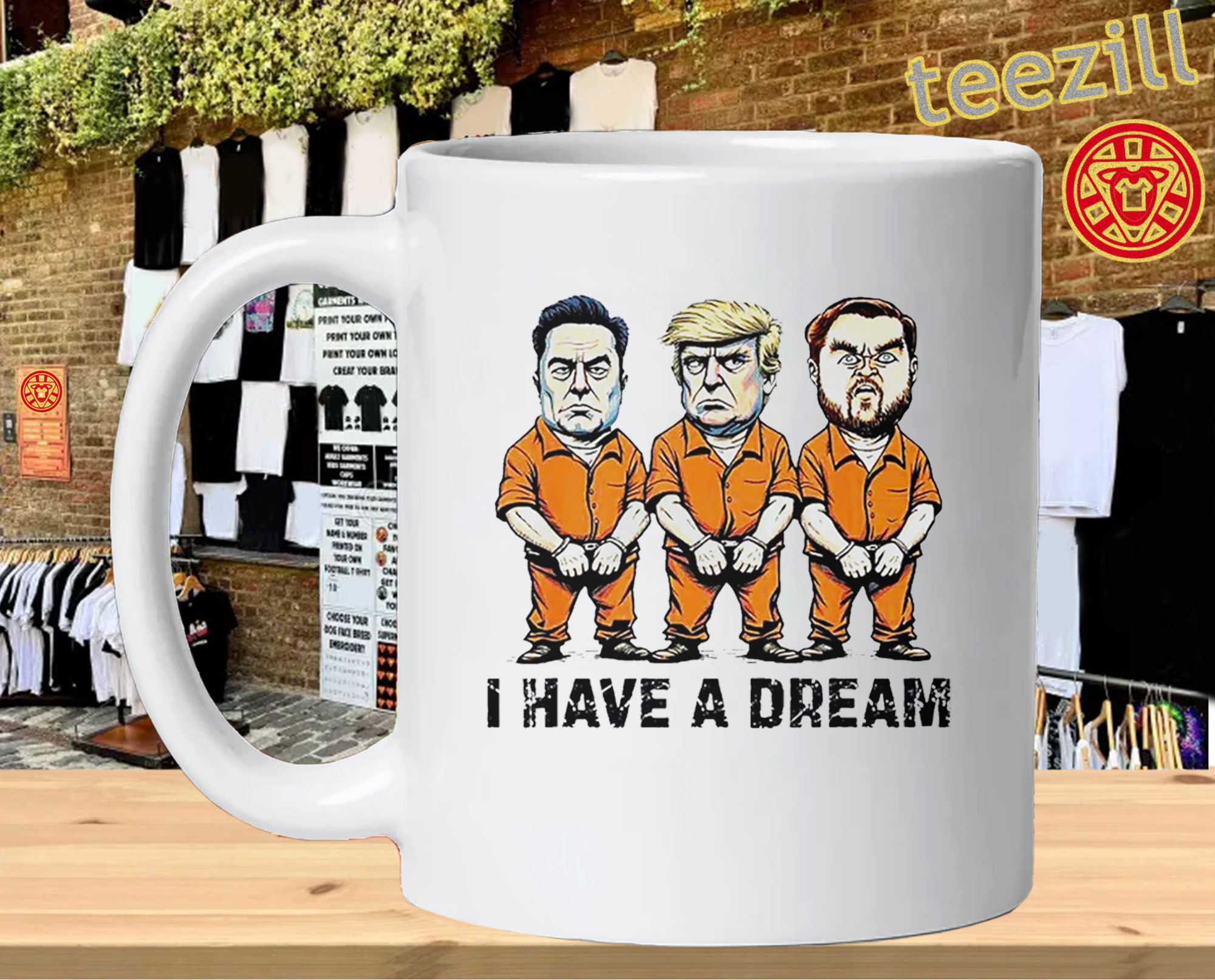 I Have A Dream Meme Shirt – Trump Musk Vance Politics mug-design