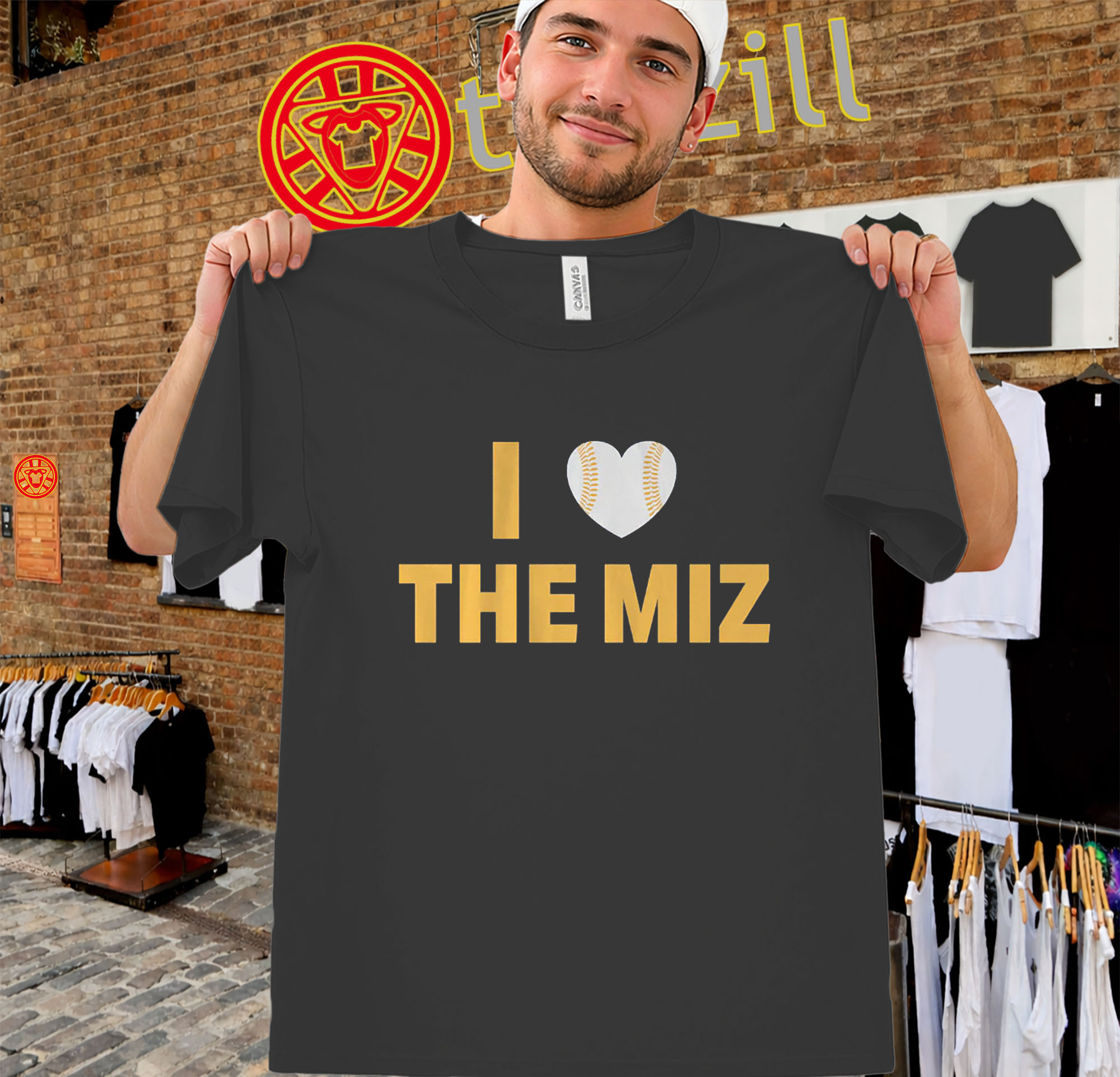 Qiezi mabo Tee I Heart The Miz Shirt – Jacob Misiorowski Milwaukee 