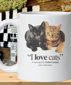 I Love Cats Shirt – Ateba Gautier Fan Apparel-mug-design