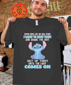 I Want To Snap Them Comes On Shirt - Stitch Meme Tee