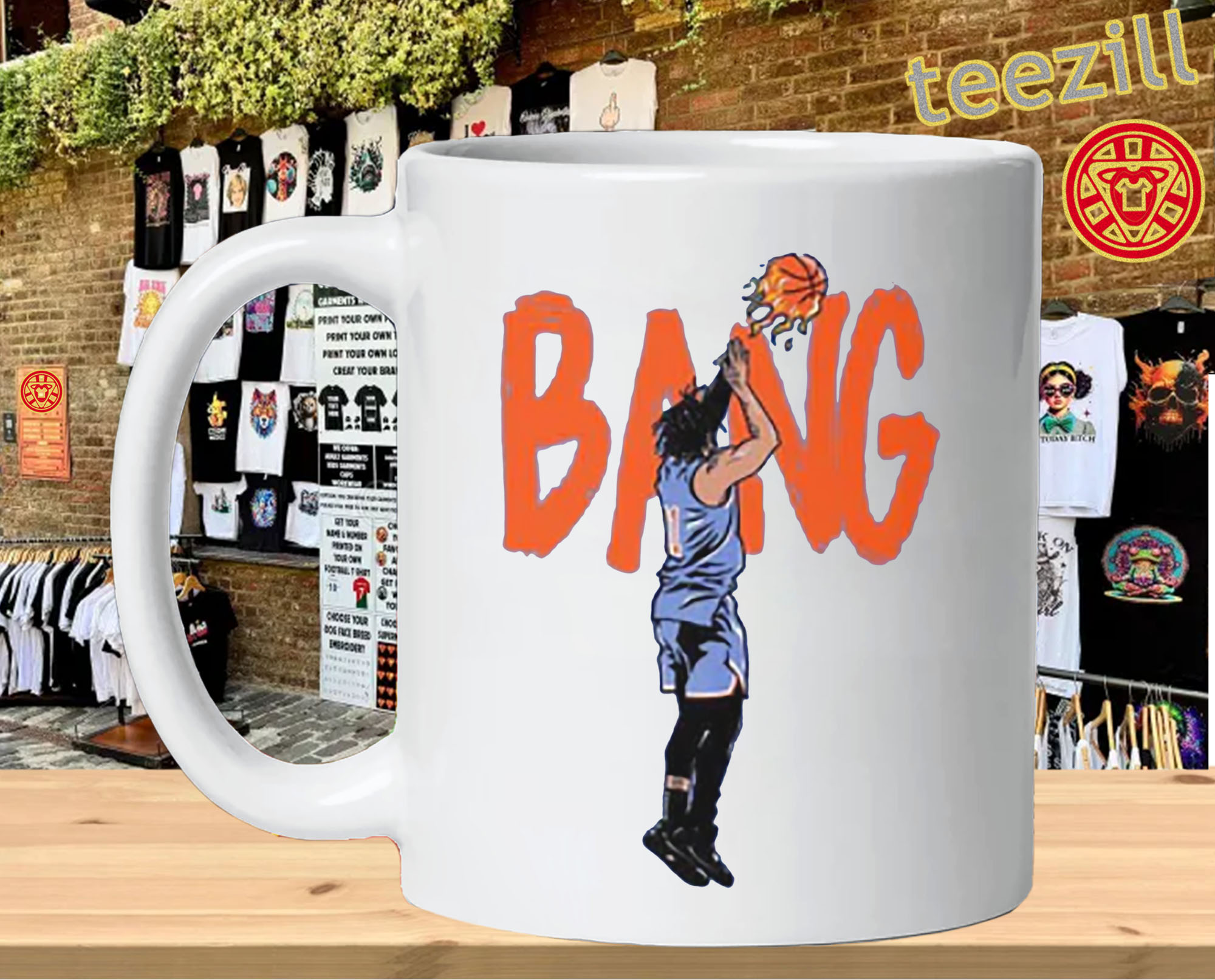 JB Bang Bang – Basketball-mug