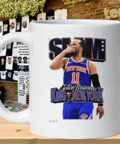 Jalen Brunson SLAM 256 Cover Basketball-mug