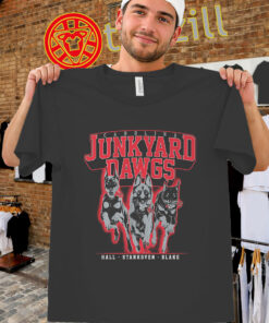 Junkyard Dawgs Shirt – Carolina Hockey Logan Stankoven- Taylor Hall & Jackson Blake