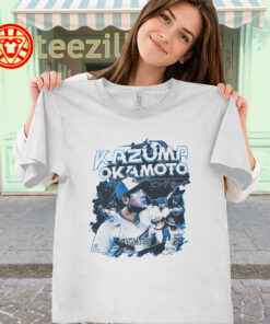 Kazuma Okamoto Toronto Blue Jays Shirt - Fan Gear women-classic