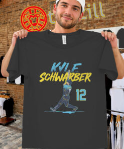 Kyle Schwarber 12 Shirt – Philly Slugger Swing Baseball Tee unisex