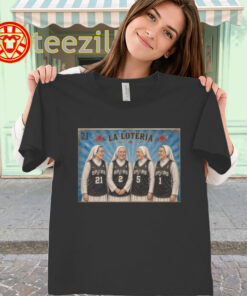 La Loteria Las Monjas Shirt – Spurs Basketball Meme Tee-classic