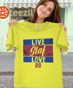 Live Slaf Love – Juraj Slafkovsky Montreal Hockey Shirt-classic