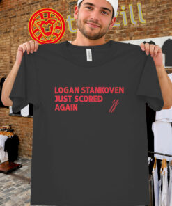 Logan Stankoven Just Scored Again Shirt – Carolina Hockey