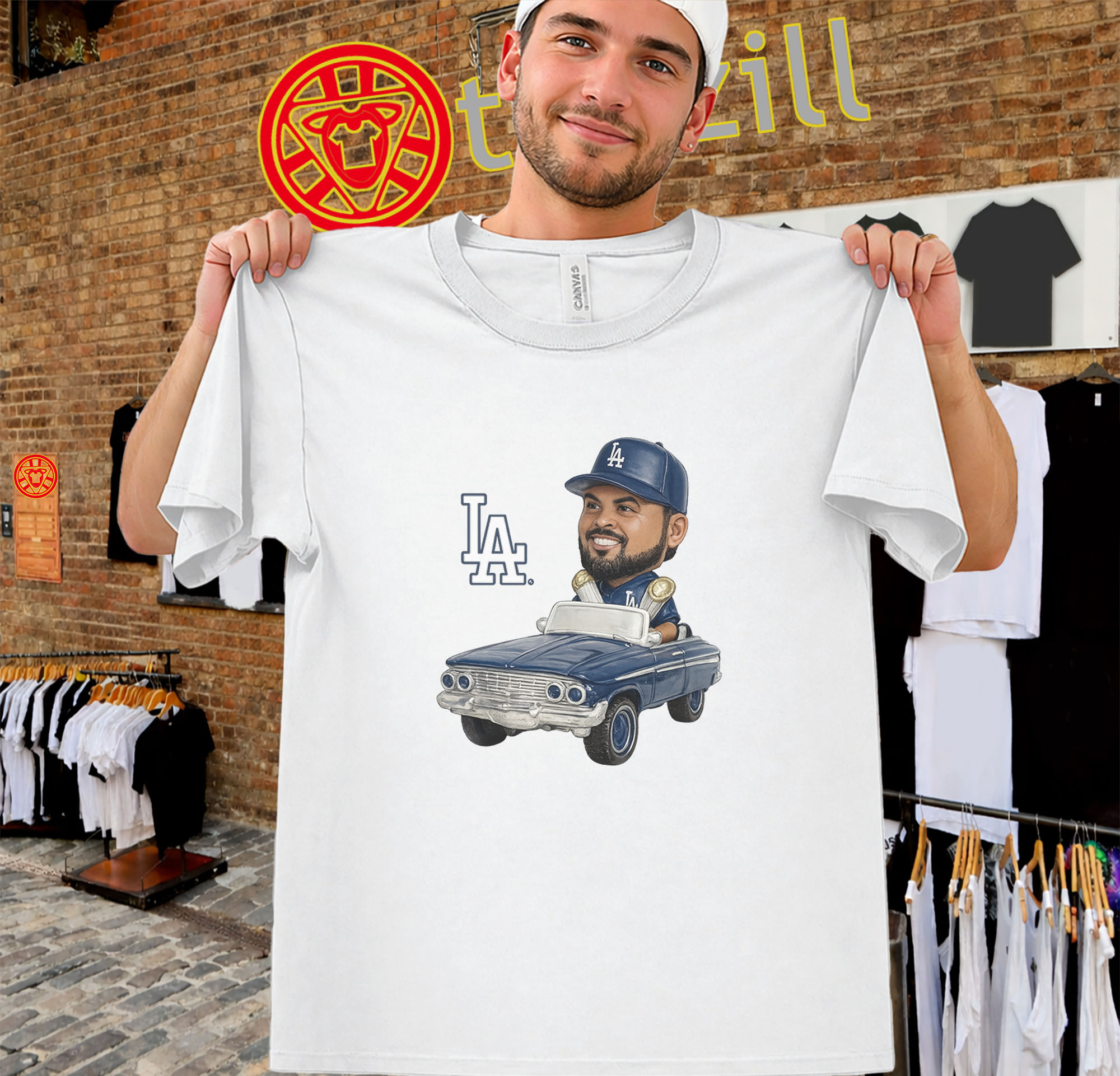 Los Angeles Dodgers Shirt – Ice Cube West Coast Baseball Graphic