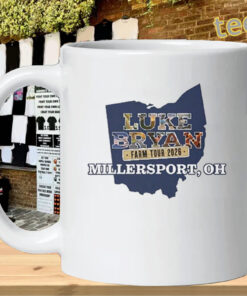 Luke Bryan Farm Tour 2026 Millersport Ohio Concert mug-design