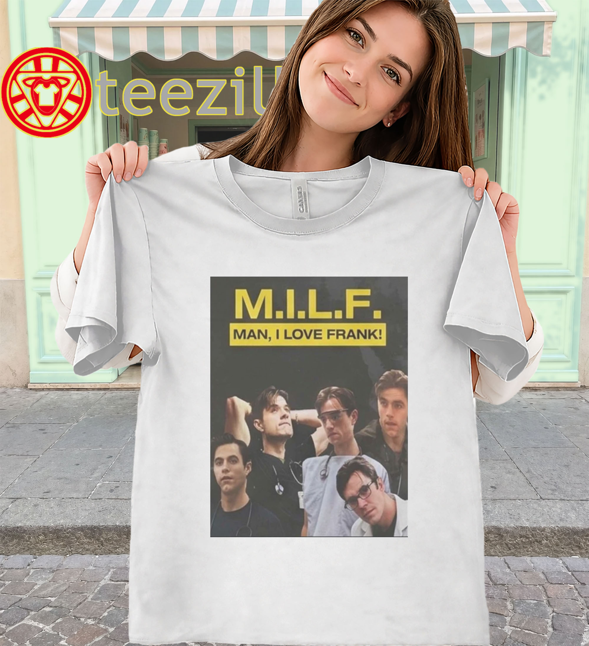 MILF Man I Love Frank Shirt – Funny Parody Graphic Tee-classic