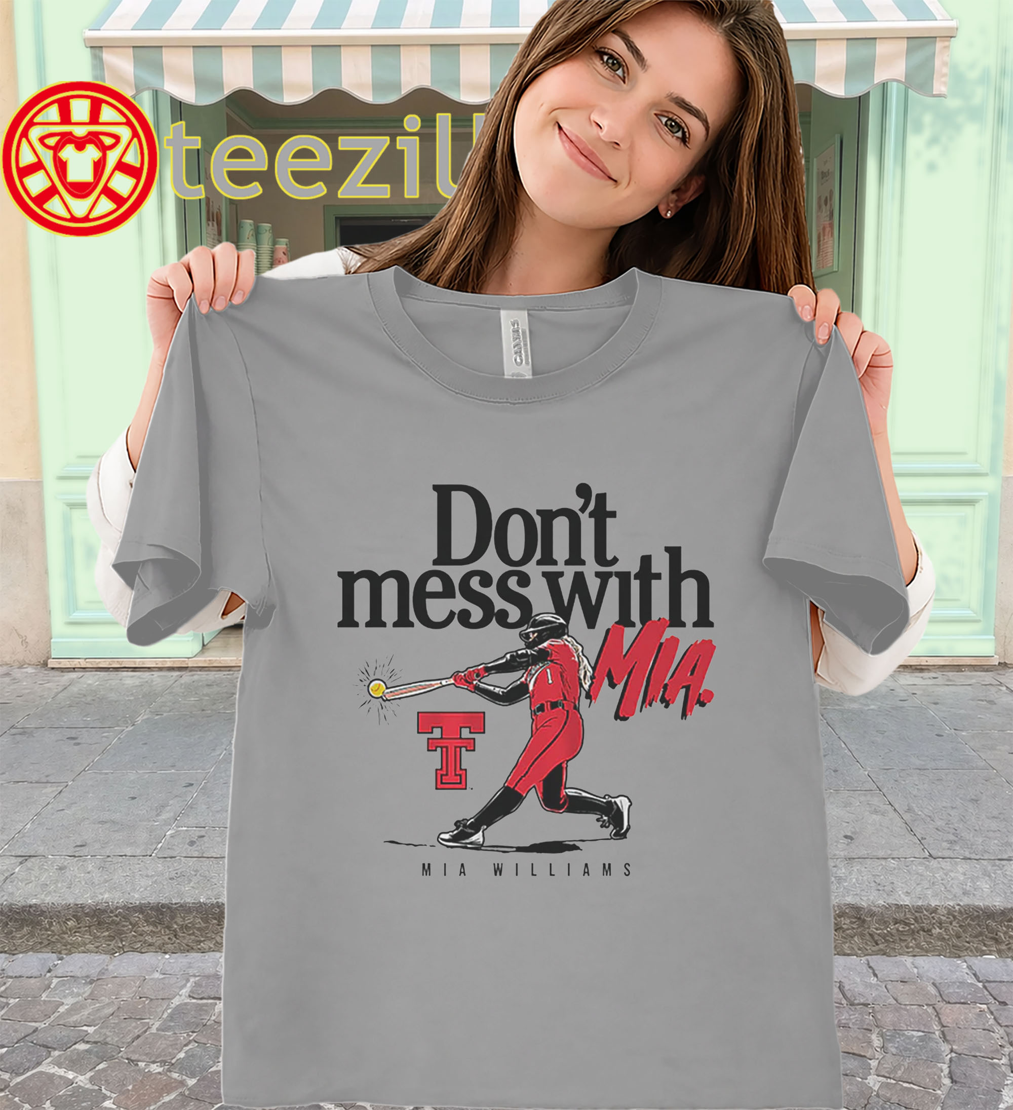 Mia Williams Shirt - Texas Tech Softball Don't Mess With classic