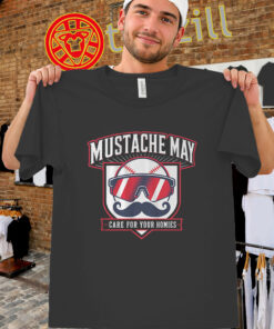 Mike Yastrzemski Support Tee - Mustache May 2026 Shirt