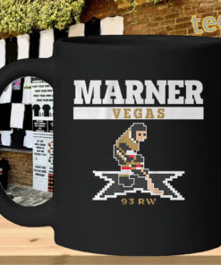 Mitch Marner Vegas Retro Pixel Hockey mug-design